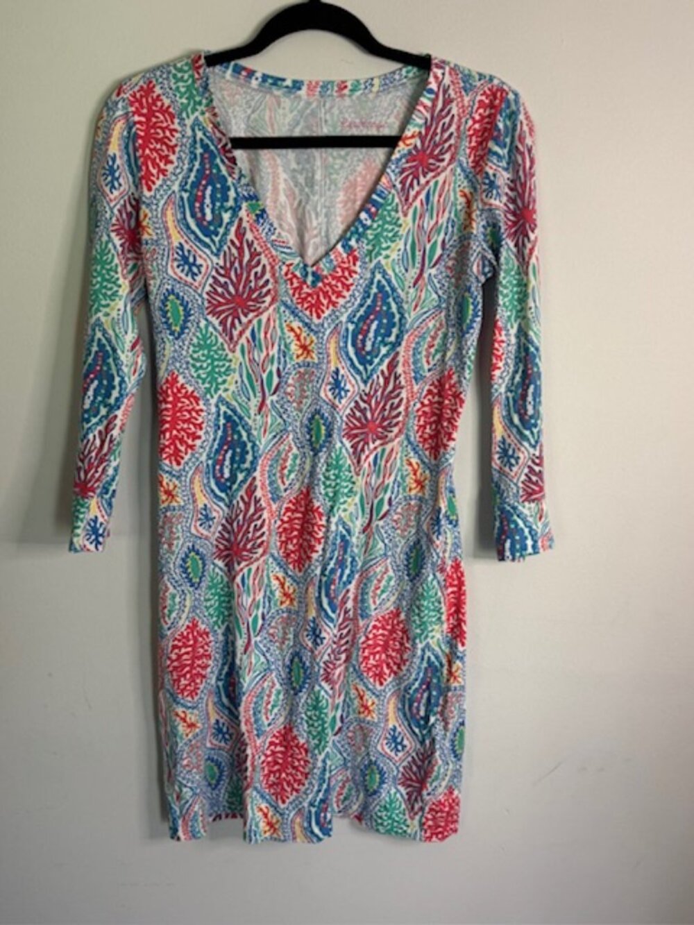 Lilly Pulitzer Let Minnow Christie Dress Prima Cotton Size XS